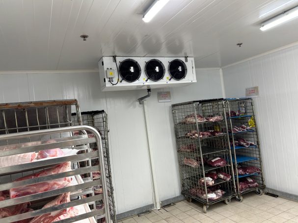 Remplacement évaporateur + groupe froid boucherie